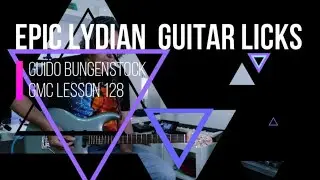 EPIC LYDIAN GUITAR LICKS w/ Kemper Amp, Music Man Luke II & Elixir Strings