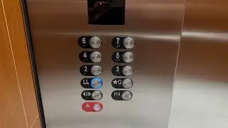 Montgomery (mod. by ThyssenKrupp) Traction Elevators @ Park Building, Orlando, Florida