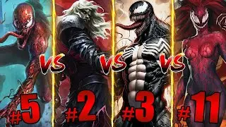 Who's the Most Powerful Symbiote in Marvel? | Ranking Every Symbiote From WEAKEST to STRONGEST!