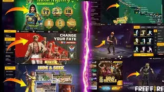OB39 EVENTS + UPDATE FREE FREE FIRE NEW EVENTS 😲 GARENA FREE FIRE MAX 😍 TODAY 2023