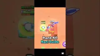 Rank 50 Nani Guide #brawlstars #supercellcreator