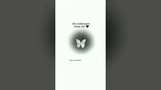 BTS black🖤wallpaper take a screenshot 💜💚||BTS wallpaper|| #subscribe #bts #army #trending