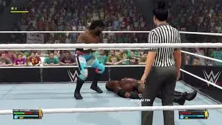 Cedric Alexander vs booker T 