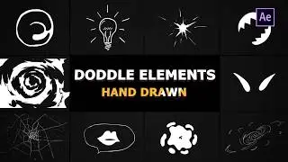 Flash FX Doodle Elements &raquo; free after effects templates   after effects intro template
