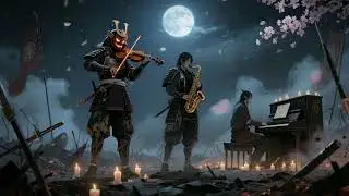 Fusion Jazz Japan | Samurai Noir Atmosphere for Relaxation, Study, and Nighttime Vibes