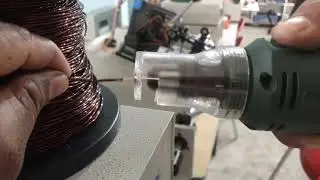 Copper wire enamel remover