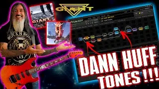 DANN HUFF Guitar Tones On Fractal FM9 Turbo!!! Giant + Session SECRETS...