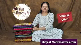 29th dec |  vintage vibes | shop at Madrassarees.com | WhatsApp 7200268446