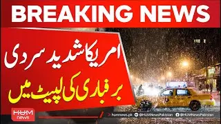 US winter storm leaves several dead and cuts power | Hum News | Pakistan