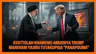 Ayatollah Khamenei Warns Trump, US Responds We Will Hit You ''Where It Hurts''