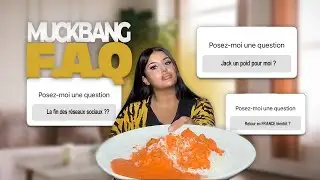 JE REPONDS À VOS QUESTIONS (Relations, travail, indépendance,Jack,…) l MUKBANG BUTTER CHIKEN 🍗🤤
