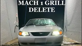 How to do a Mach 1 grill delete on new edge mustang for under $20
