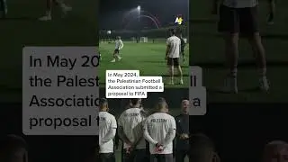 Football fans protest for #Palestine