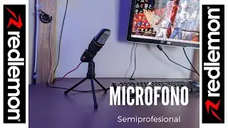 Micr&oacute;fono Condensador Semiprofesional  I Redlemon I
