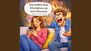 Leg endlich Dein Smartphone ab mein Mausilein, sonst bist Du allein!