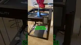 Bought this Ender 5 Max and I&rsquo;m impressed so far. Printed a benchy is just 30 minutes! #3dprinting