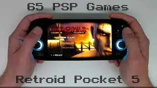 65 PSP Games tested on Retroid Pocket 5
