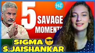 S.Jaishankar 5 диких моментов 🔥Реакция русской девушки