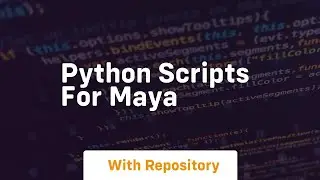 python scripts for maya