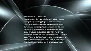 GoldenEye 1995  The Bad and the Good   Pierce Brosnan, Sean Bean, Izabella Scorupco, Famke Janssen,