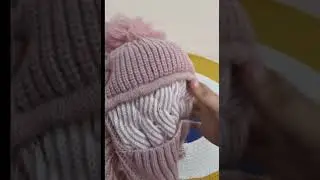 *Amazon* Winter warm hat with scarf 😍 #warmhat #scarf #review #ytshorts