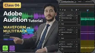Adobe Audition Waveform & Multitrack Project Kaise Banaye | Lecture 6