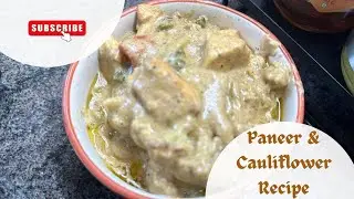 हर bengali शादी में बनने वाली पनीर और गोभी कि सब्ज़ी in White Gravy | Paneer & Cauliflower Recipe | 