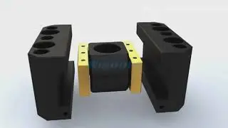 Wmould KKOCUF JIS standard S45C precision Mold spare parts durable plastic molds Slide core units