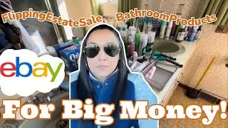 I'll flip these beauty products for hundreds on eBay! 6 estate sales in one day!