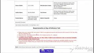 Download Pak Navy Roll No. Slips