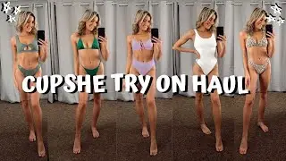 CUPSHE TRY ON BIKINI HAUL 2021 // cupshe swimsuit review + discount code