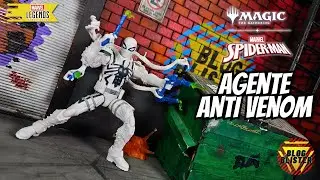 Marvel Legends Anti-Venom Agent Magic The Gathering Sideman Review in Spanish