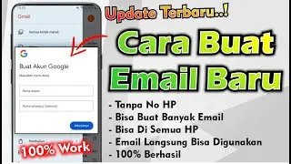 Cara Buat Email Baru
