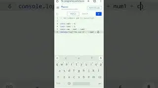 two number add in javascript #codinglife #javascript #bcaprojects #like #youtubeshorts #foryou
