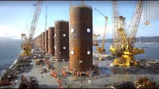 Longest Cable-Stay Ever&mdash;How Russky Was Built Under Ice & Wind. Full Bridge Construction Documentary