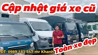 Cập nhật giá xe tải cũ của tháng 9/2025 | Xe tải cũ Jac | Xe tải cũ isuzu | Xe tải cũ KIA 