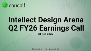 Intellect Design Arena Q2 FY26 Earnings Conference Call | Concall.in