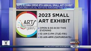 Arts Illiana opens 8th annual small art exhibit