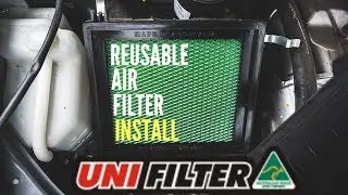 UNIFILTER // REUSABLE AIR FILTER INSTALL // AUSTRALIAN MADE // MQ TIRTON