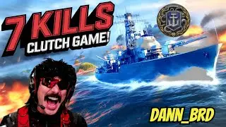 7 Kills, One Ship, No Mercy | Daring Kraken Clutch - WoWS Legends