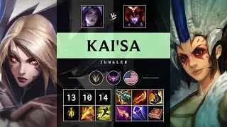 Kai'Sa Jungle vs Shyvana - NA Master Patch 25.13