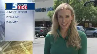 5 On Your Side: June Consumer Price Index Report shows uptick in inflation