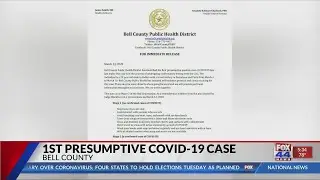 Bell County Public Health District closely monitoring who had contact with man infected by COVID-19