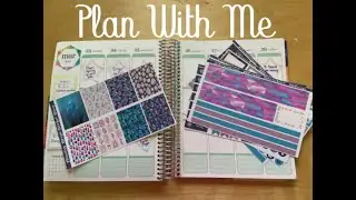 Speedy Plan With Me (Featuring Planner Magic Sticker Shop Crystal Weekly Planner Kit)