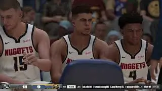 Nikola Jokic vs Dr J 1st half Nets vs Nuggets