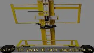 PanelLift 100 Hangpro Drywall Lift for Walls, Yellow