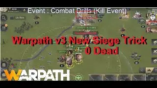 Warpath - New Trick How To Attack & Kill Enemy Base On Open Battlefield (HunterBBQ Tips & Tricks)