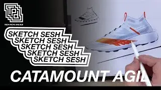 TPD : Footwear Design Podcast : Sketch Sesh 4 : Catamount Agil