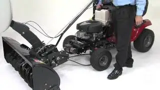 Attaching Snow Thrower to Tractor