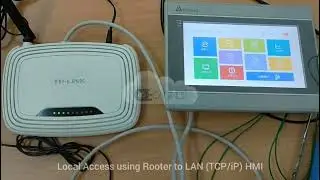 Local Access Haiwell IoT Cloud HMI Using Rooter to LAN